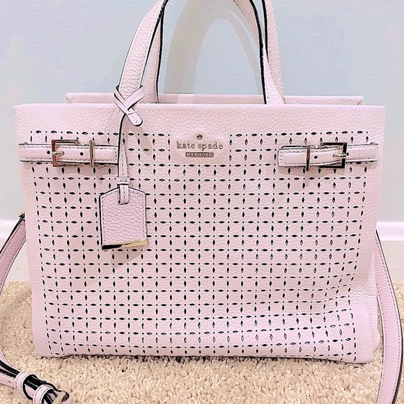 kate spade Handbags - kate spade Milton Lane Perforated Olivera Satchel